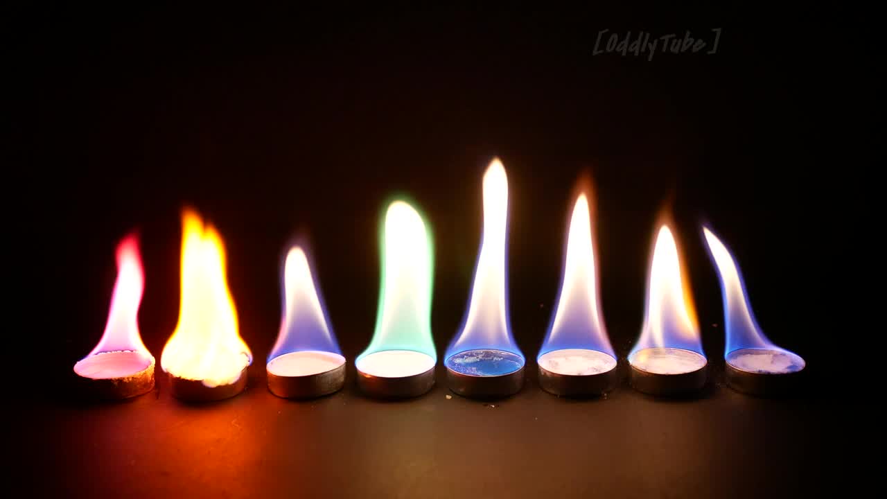 rainbow fire experiment