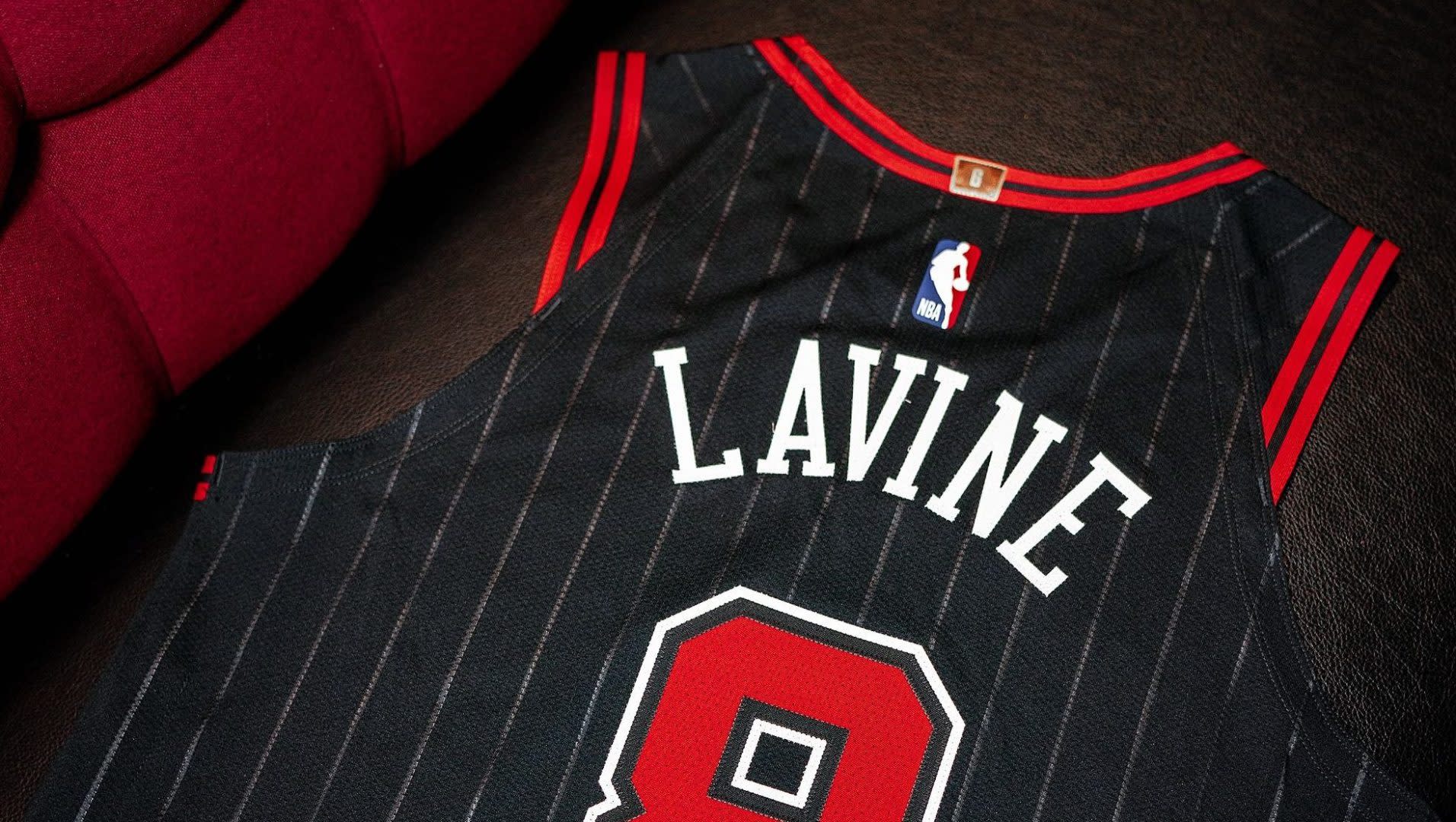 jordan pinstripe jersey