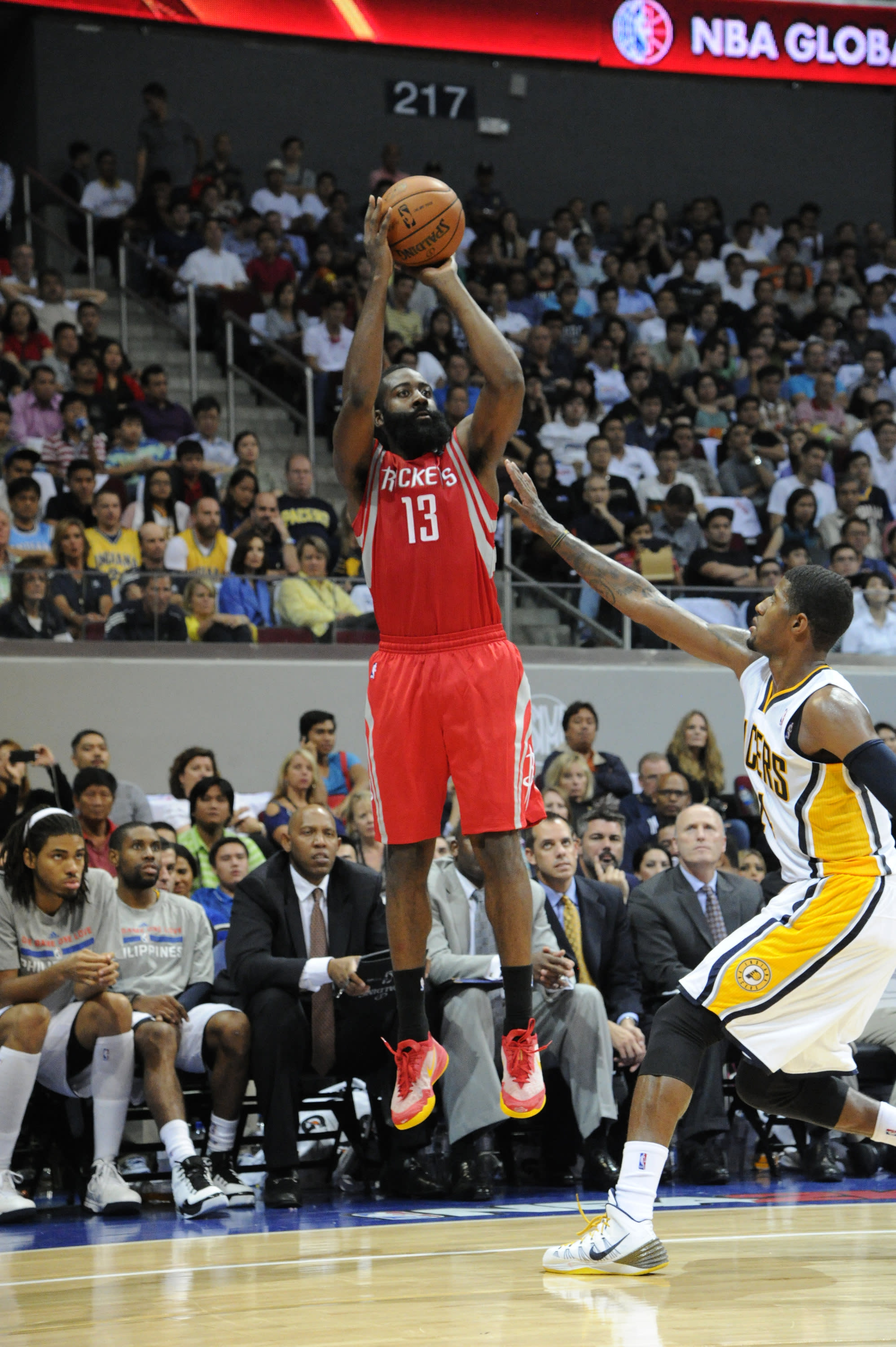 Rockets beat Pacers 116-96 in 1st game in Manila