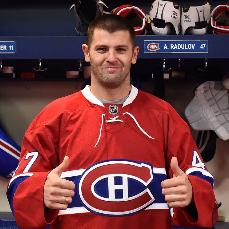 radulov canadiens jersey