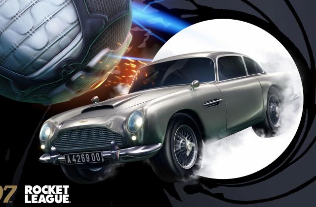 James Bond's 1963 Aston Martin DB5 in Rocket League