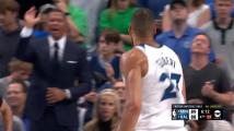 Rudy Gobert hammers it home