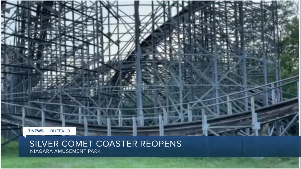 Silver Comet back open at Niagara Amusement Park and Splash World