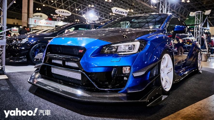 【東京改裝車展】裝了真的跑得快！Subaru誇張化寬體戰駒VARIS × ORIGINALRUNDUCE WRX辛辣上陣！ - 2