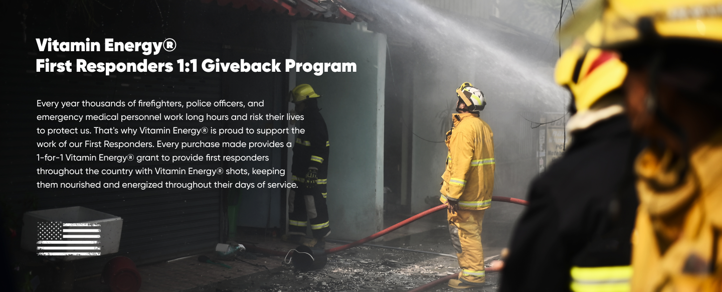 Vitamin Electricity(R) Launches Very first Responders 1:1 Giveback Program