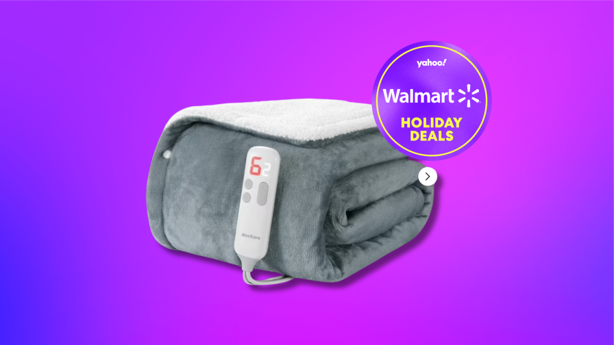 'My favorite earthly possession': This cozy electric blanket is $30 — 60% off — at Walmart