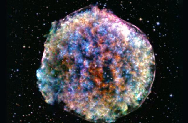 Supernova model more carbon than expected