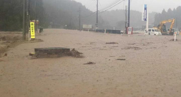 歷史性豪雨 日1死、10多人失蹤