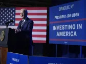 Biden celebrates computer chip factories, pitching voters on American 'comeback'