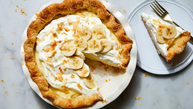 Caramel Banana Cream Pie