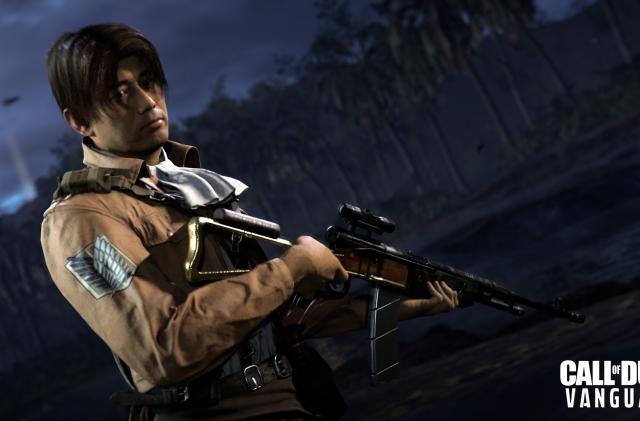 'Attack on Titan' equipment in 'Call of Duty: Vanguard'