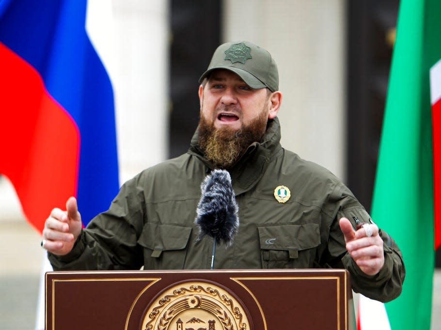 Putin ally Kadyrov thanks Biden for sending weapons to Ukraine, says he looks fo..