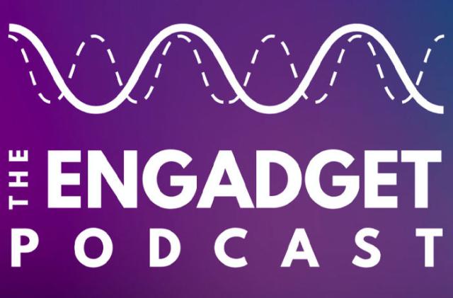 The Engadget Podcast logo.