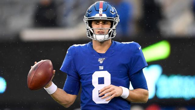 Will Daniel Jones throw over 1.5 interceptions?