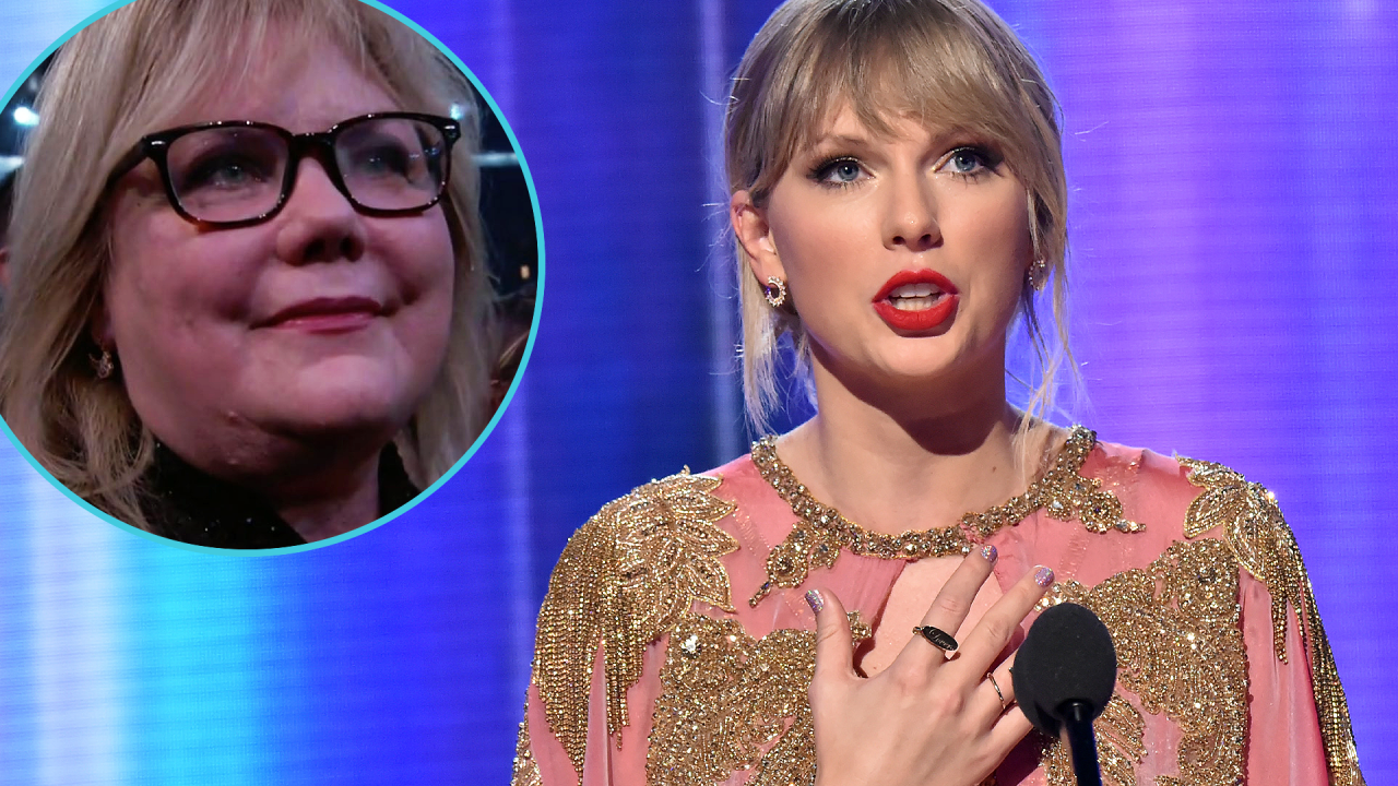 Taylor Swift's Mom Brought to Tears During Heartfelt Speech at AMAs