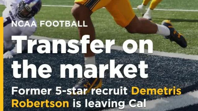 Former 5-star recruit WR Demetris Robertson announces he is transferring from Cal