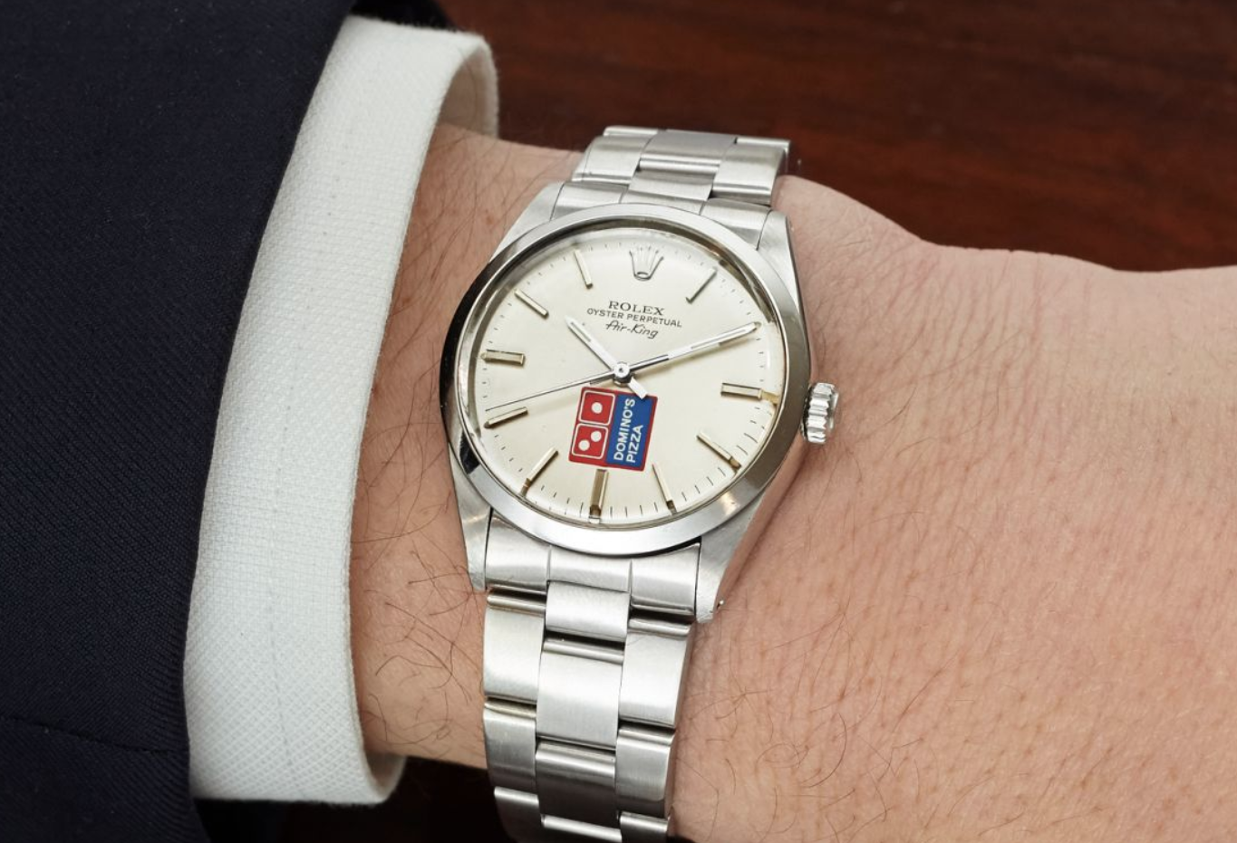 rolex air king domino's pizza