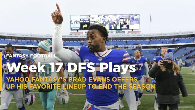 Look past the stars with your Week 17 Daily Fantasy lineup