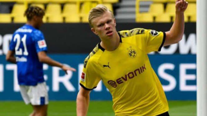 Mengerikannya Bomber Dortmund Erling Haaland, Fisiknya ...