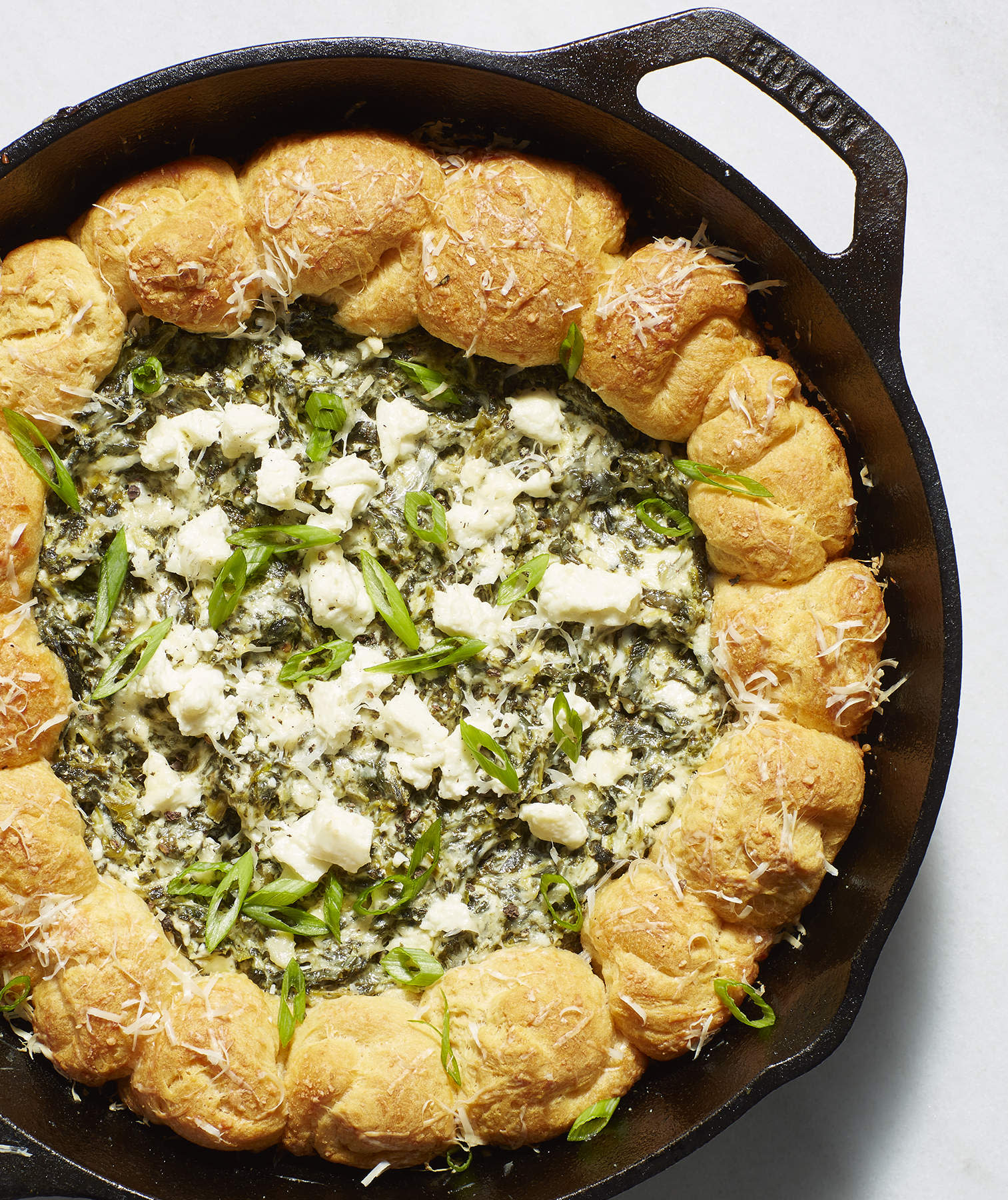 Spinach Feta Skillet Dip