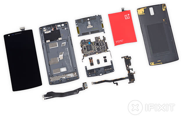 iFixit: OnePlus One equals five for repairability