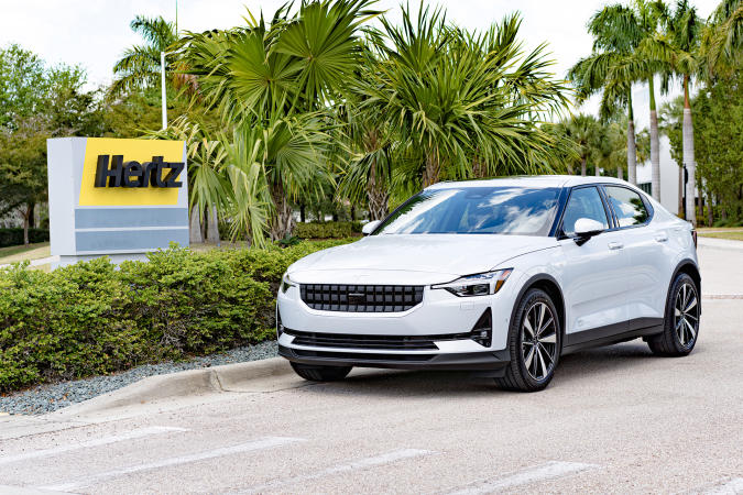 Hertz will order as much as 65,000 Polestar EVs for its rental fleet