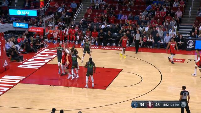 Jaylen Nowell with a 2-pointer vs the Houston Rockets