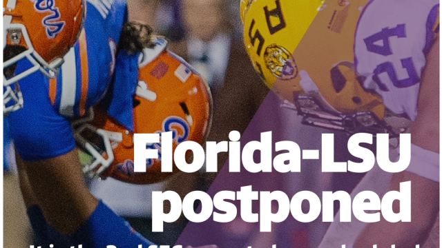 Florida's game vs. LSU postponed due to coronavirus outbreak