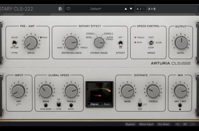 Arturia Rotary CLS-222 effects plugin