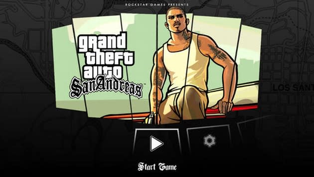 Grand Theft Auto San Andreas Available On Ios Right Now Android And Windows Phone Next Week Engadget