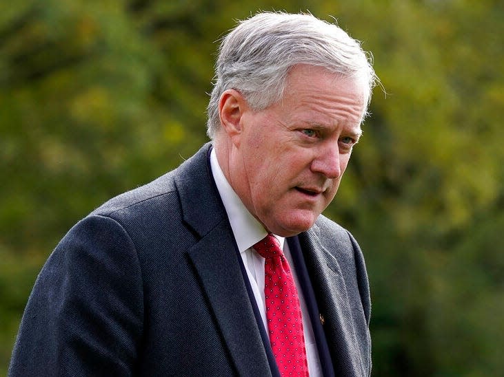 Trump's former chief of staff Mark Meadows may have registered to vote in the 20..