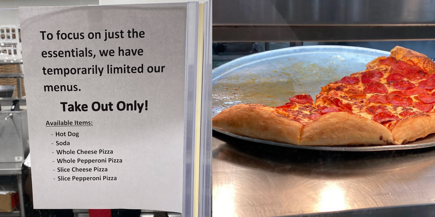 Costco Is Reopening Its Food Courts And Offering Pizza By The Slice Again