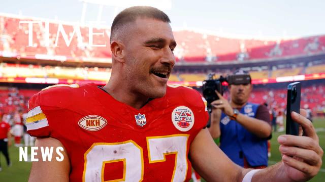 Travis Kelce notes Taylor Swift's bold appearance at Chiefs game but is mum  about any relationship