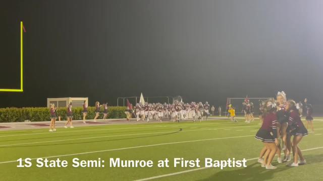 WATCH: First Baptist headed to first state championship after 28-7 win over Munroe