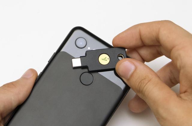 Yubico's latest security key uses NFC or USB-C for authentication