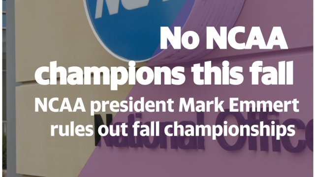NCAA rules out fall championships