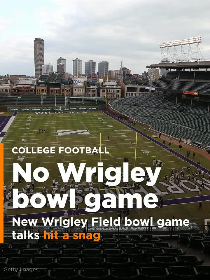 New Wrigley Field bowl game talks hit a snag, in part, because Chicago is  cold