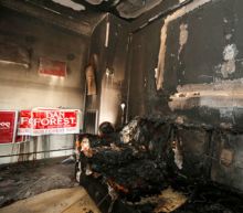 North Carolina police probe arson, graffiti threat at Republican office