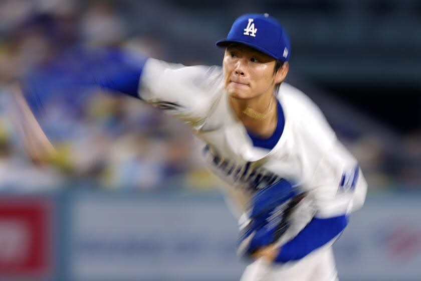 Yamamoto returns with a vengeance, but defense lets Dodgers down