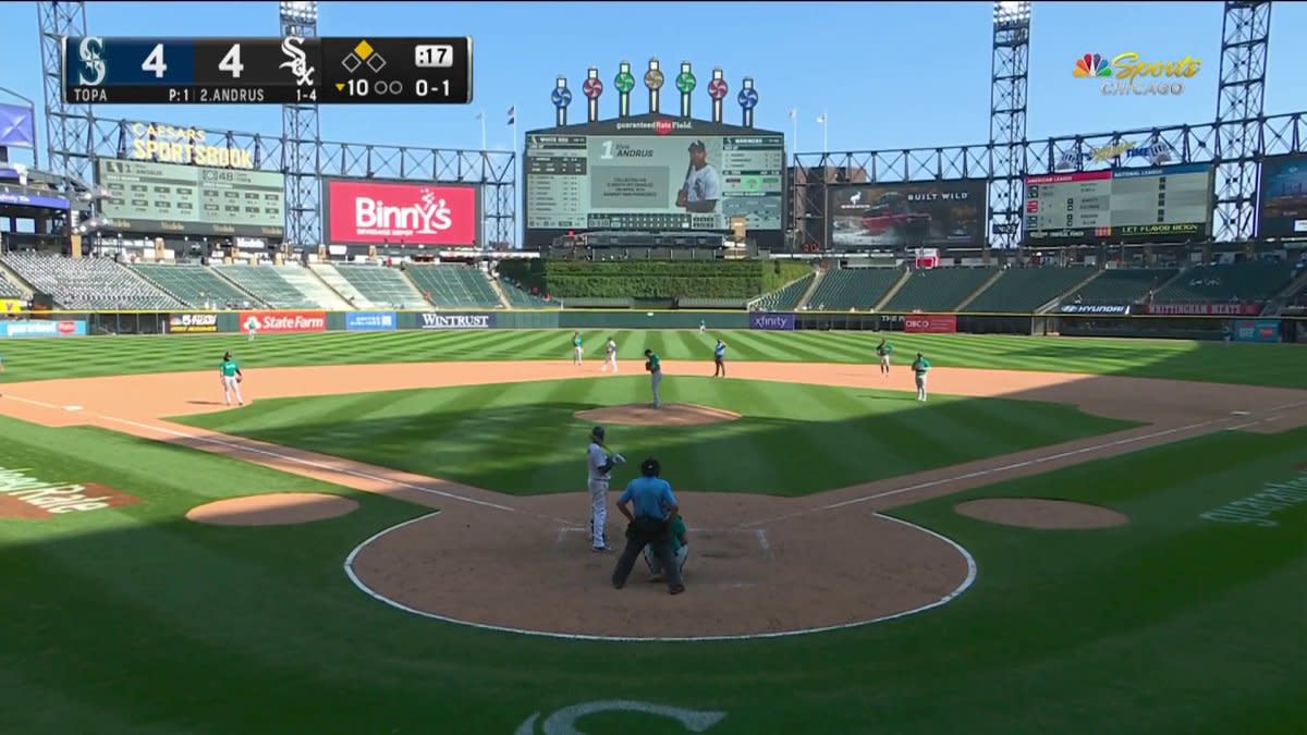 Fielding error costs White Sox the early lead in close game – NBC Sports  Chicago