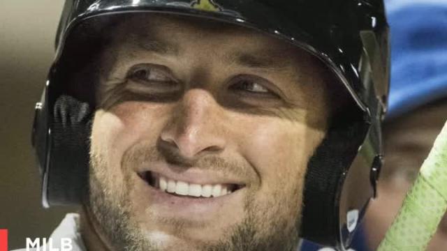 Is it fair to question the authenticity of Tim Tebow's baseball career?
