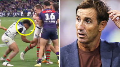 Yahoo Sport Australia - Andrew Johns and Cameron Smith were left fuming at the Rabbitohs winger. Find out more