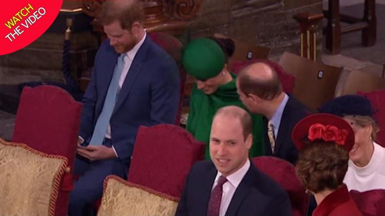 Meghan and Kate share awkward wave as they meet at Commonwealth