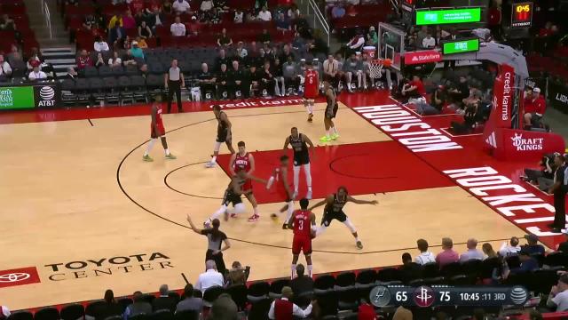 Top assists from Houston Rockets vs. San Antonio Spurs