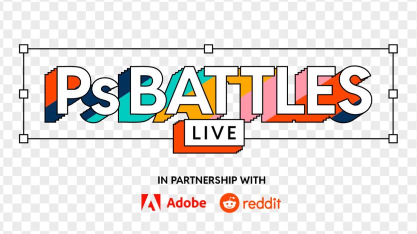 The logo for Reddit's PsBattles Live competition series.