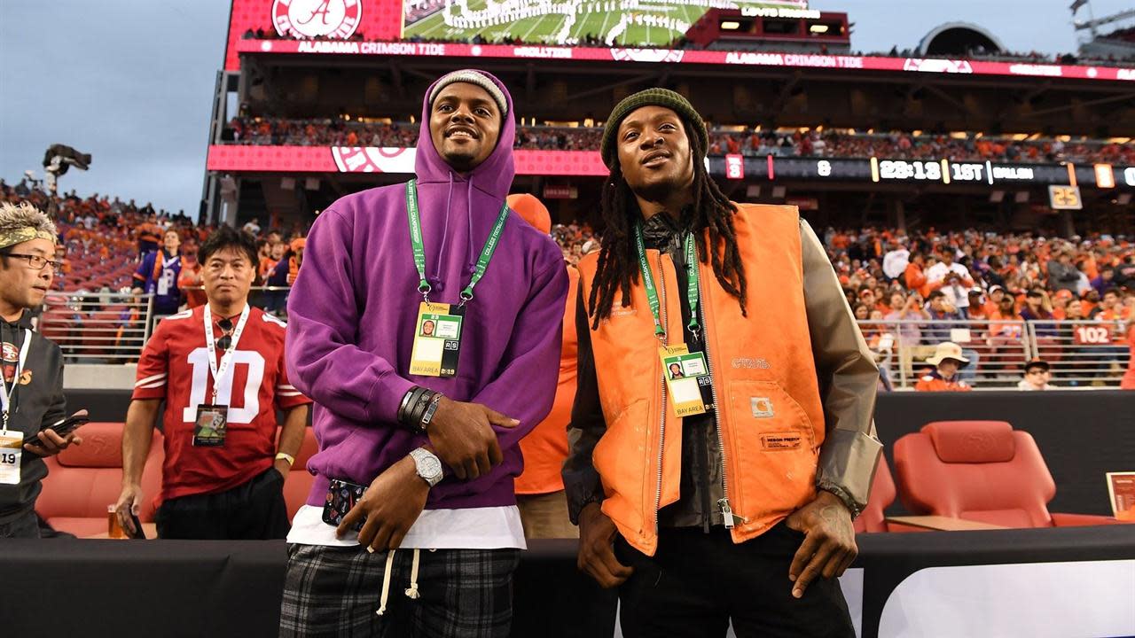 Deshaun Watson 'would love' Browns reunion with DeAndre Hopkins