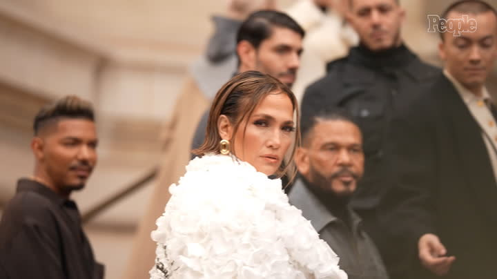 Jennifer Lopez Steals the Show in Schiaparelli Jacket Made of Real