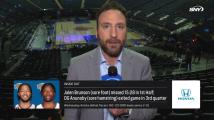 Ian Begley sets the scene for Knicks' injury problems after Game 2 win over the Pacers | SportsNite