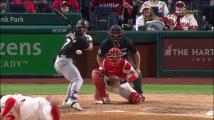 WATCH: White Sox end Phillies' shutout in 9th inning