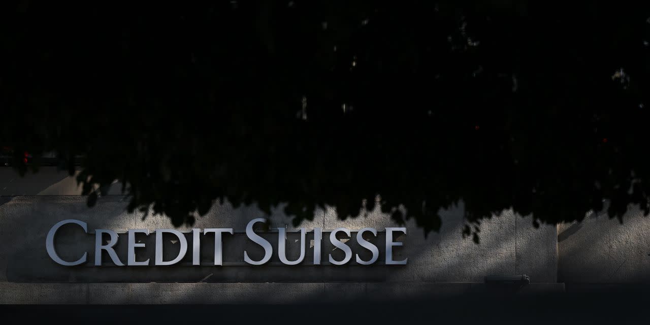 Short positions are building in Credit Suisse, but it’s still not the European bank with the most bets against it.